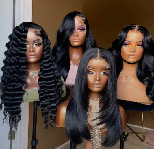 13x6 ST/BW HD Frontal Wigs